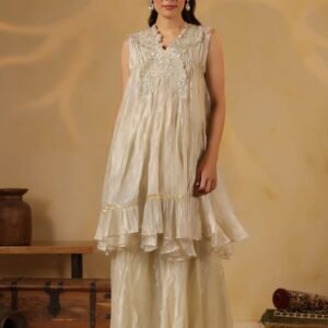 Champagne Mist Lehenga Ensemble