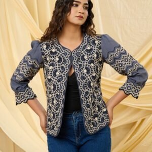 Grey Royal Crest Jacket